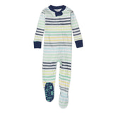 2-Pack Organic Cotton Snug-Fit Footed Pajama, Watercolor World