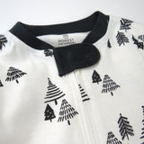 2-Pack Organic Cotton Holiday Snug-Fit Footed Pajamas, Holiday Tartan