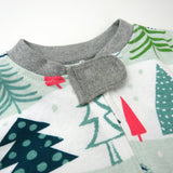 2-Pack Organic Cotton Holiday Snug-Fit Footed Pajamas, Feelin' Pine