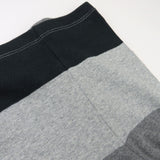 Organic Cotton Celebration Pajamas, Bold Stripe Gray Ombre
