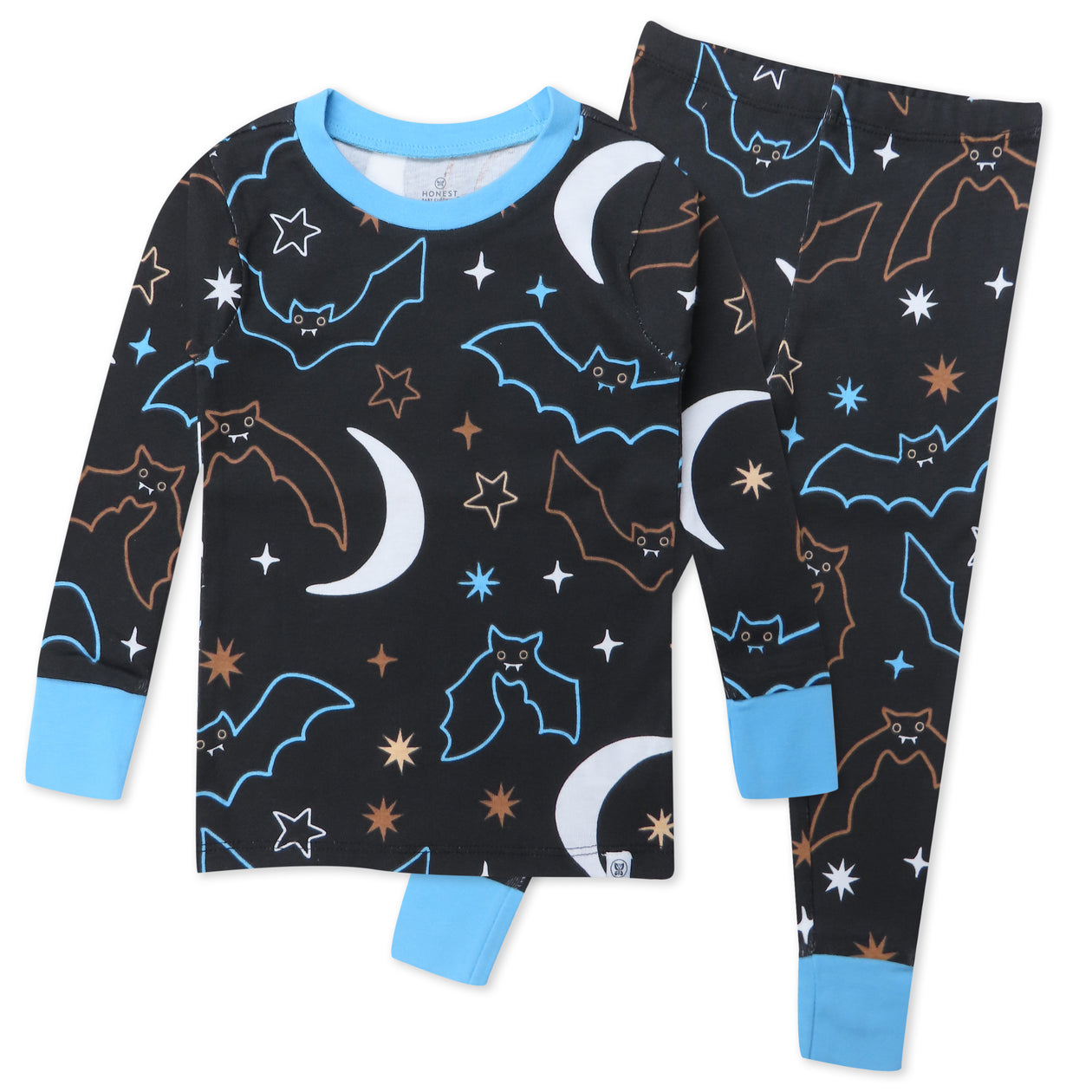 Organic Cotton Celebration Pajamas, A Bit Batty