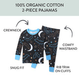 Go to slide 13, Organic Cotton Celebration Pajamas, A Bit Batty