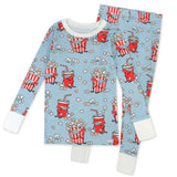 Organic Cotton Fun Foods Pajamas For Babies & Toddlers, Cinema Snacks