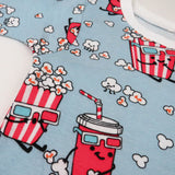 Organic Cotton Fun Foods Pajamas For Babies & Toddlers, Cinema Snacks