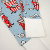 Organic Cotton Fun Foods Pajamas For Babies & Toddlers, Cinema Snacks