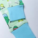 Organic Cotton Fun Foods Pajamas For Babies & Toddlers, Dill Licious Pickle Ball