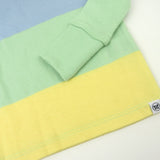 Organic Cotton Celebration Pajamas, Easter Stripe Blue