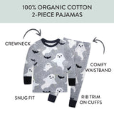 Go to slide 11, Organic Cotton Celebration Pajamas, Ghost Gone Batty