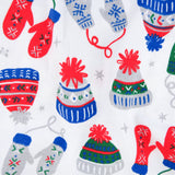 2-Piece Organic Cotton Holiday Pajama, Nordic Knits Blue
