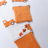 Organic Cotton Fun Foods Pajamas For Babies & Toddlers, Pumpkin Picking