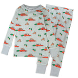 Organic Cotton Celebration Pajamas, Racing Rabbits