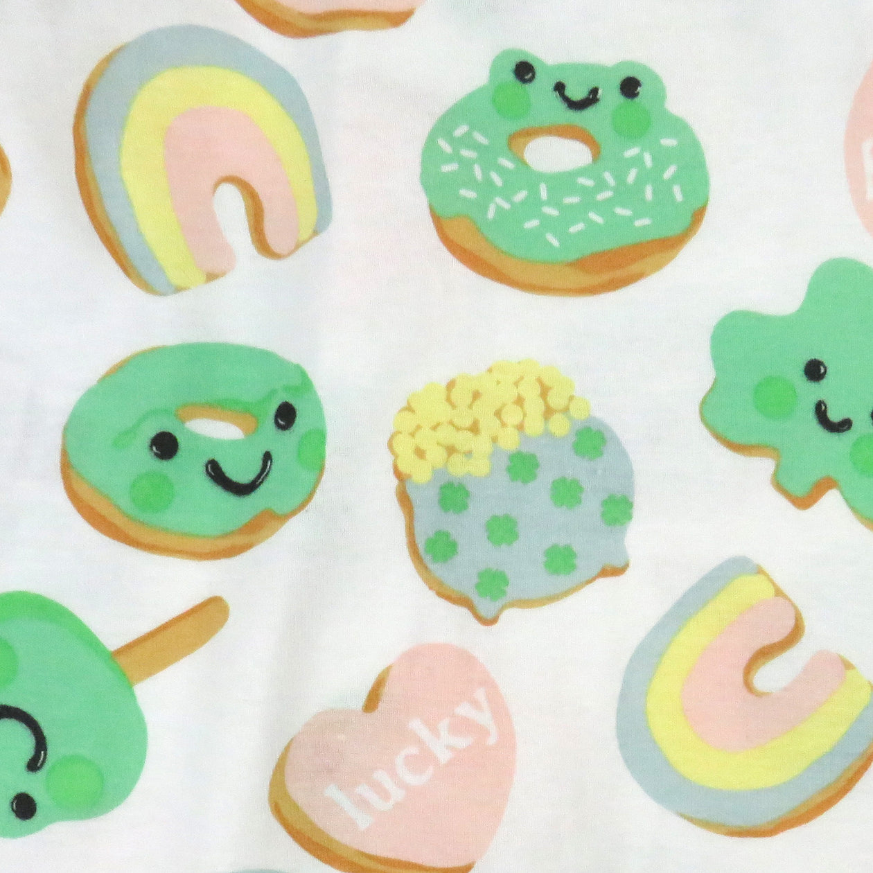 Organic Cotton Celebration Pajamas, Shamrock Sweetness