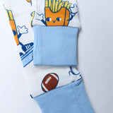 Organic Cotton Fun Foods Pajamas For Babies & Toddlers, Victory Slumber