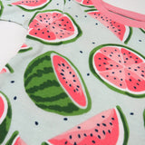2-Piece Organic Cotton Pajamas, Watermelon Oasis