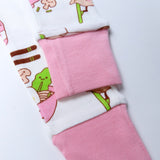 Organic Cotton Fun Foods Pajamas For Babies & Toddlers, Wok n Roll Pink