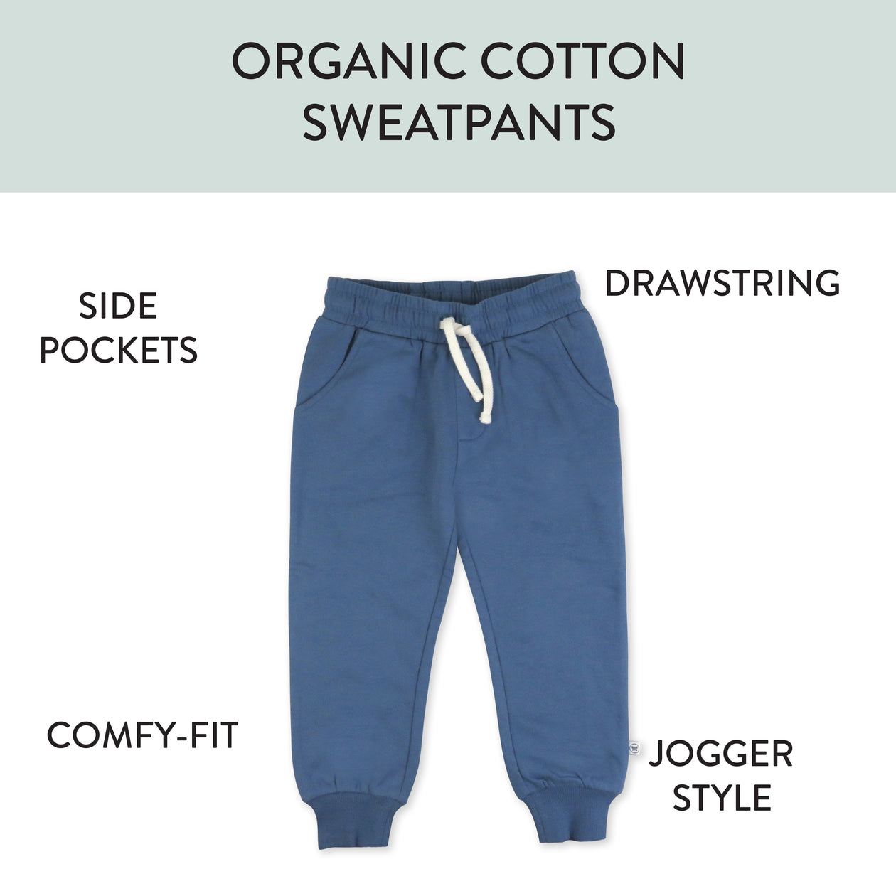 2-Pack Sweatpants, Collegiate Blue