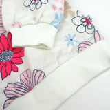 2-Piece Cozy Sweatsuit Set, Delicate Floral Pink