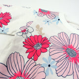 2-Piece Cozy Sweatsuit Set, Delicate Floral Pink
