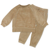 Velour Sweatsuit, Sand