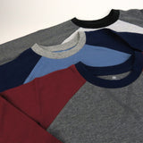 3-Pack Long Sleeve Baseball Raglan T-Shirts, Prep Academy