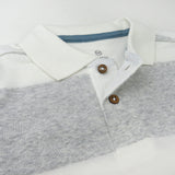 Toddler 4-Piece Polo Shirt, Short Sleeve T-Shirt, Honest Pant & Beanie Set, Varsity Gray