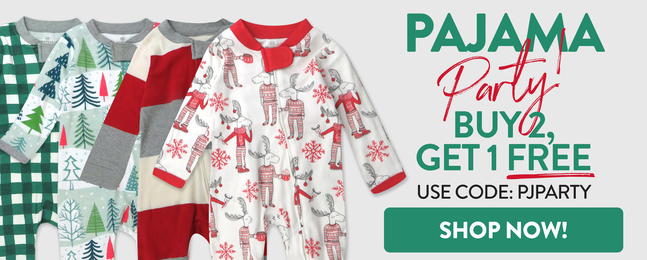 Pajama Party Sale! Buy 2 PJS, Get 1 Free with code PJPARTY