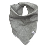 3-Pack Organic Cotton Reversible Bandana Bib Burp Cloths, Love Dot
