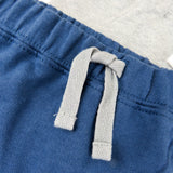 2-Pack Organic Cotton Harem Sweatpants, Navy/Gray