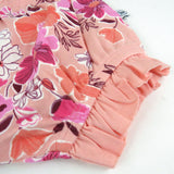 2-Pack Organic Cotton Bloomers, Dreamy Floral Pink Peach