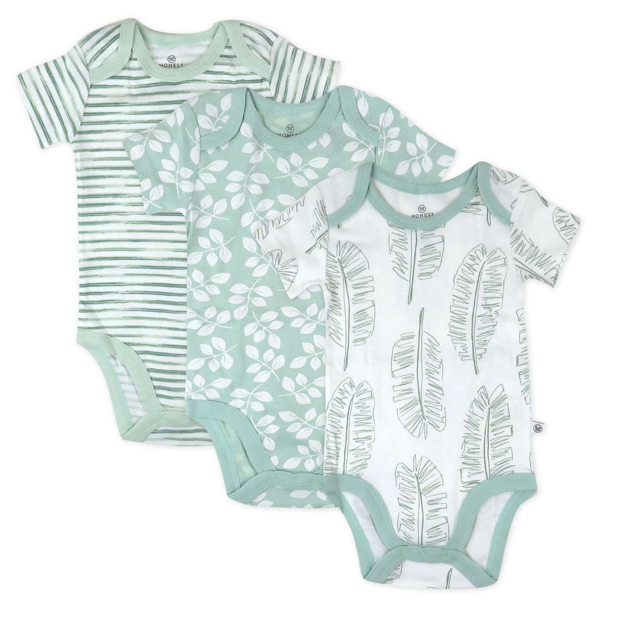 Organic cotton 3-pack cami bodysuit - Baby