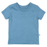 4-Pack Organic Cotton Short Sleeve T-Shirts, Blue Ombre