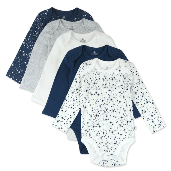 Retailer Bundle of 12 Print Baby Boy Bodysuits in 6-12m