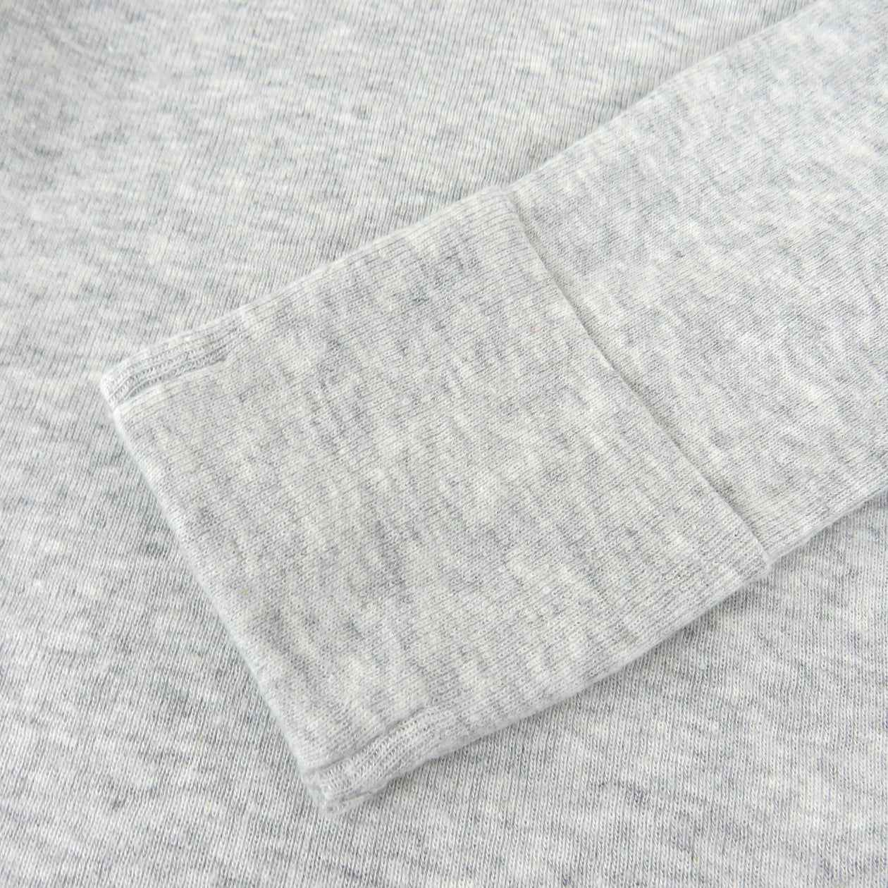 Organic Cotton Jersey Knit - Heather Grey