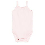 5-Pack Organic Cotton Cami Bodysuits, Pink Ombre