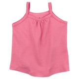 5-Pack Organic Cotton Cami Tops, Pink Ombre