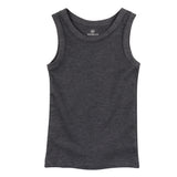 5-Pack Organic Cotton Sleeveless Muscle T-Shirts, Gray Ombre
