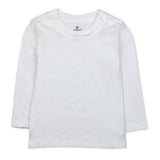 5-Pack Honestly Pure Organic Cotton Long Sleeve T-Shirts, Bright White