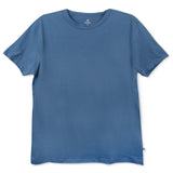 Men's Organic Cotton Easy Tee T-Shirt, Blue Denim