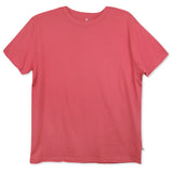 Men's Organic Cotton Easy Tee T-Shirt, Deep Rose