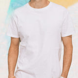 Men's Organic Cotton Easy Tee T-Shirt, Gray Heather