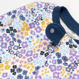 Organic Cotton Sleep & Play, Meadow Floral Purple