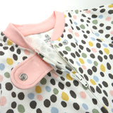Organic Cotton Sleep & Plays, Pebble Multi