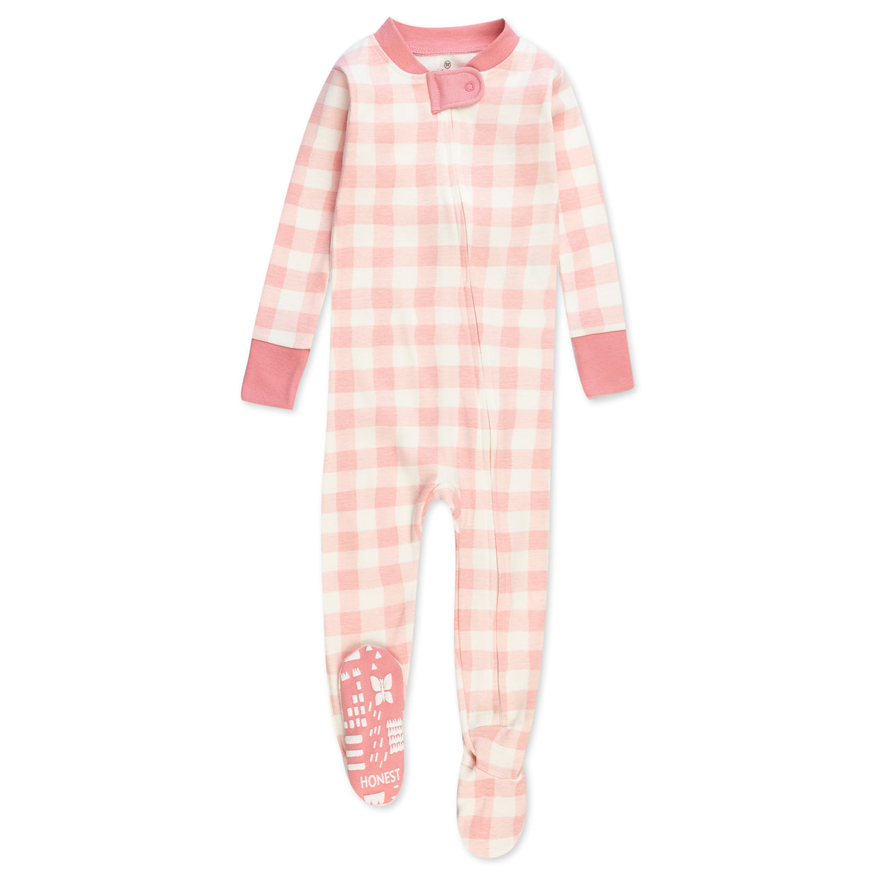 Onesies Brand Baby & Toddler Girl Snug Fit Footless Cotton Pajamas, 3-Pack  (0/3 Months - 5T)