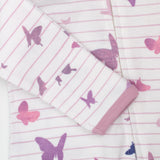 2-Pack Organic Cotton Sleep & Plays, Butterfly