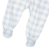 Go to slide 5, 2-Pack Organic Cotton Sleep & Plays, Blue Painted Buffalo Check