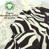2-Pack Organic Cotton Sleep & Plays, Brown Zebra
