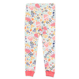 2-Piece Organic Cotton Pajama, Flower Power