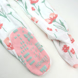 2-Pack Organic Cotton Snug-Fit Footed Pajama, Jumbo Ombre Stripe Strawberry Cream