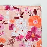 4-Piece Short and Long PJ Set, Dreamy Floral Pink Peach
