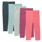 Toddler 5-Pack Capri Leggings, Rainbow Patch